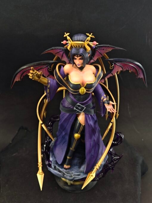 Airbrushed figurine inspired by dark anime characters